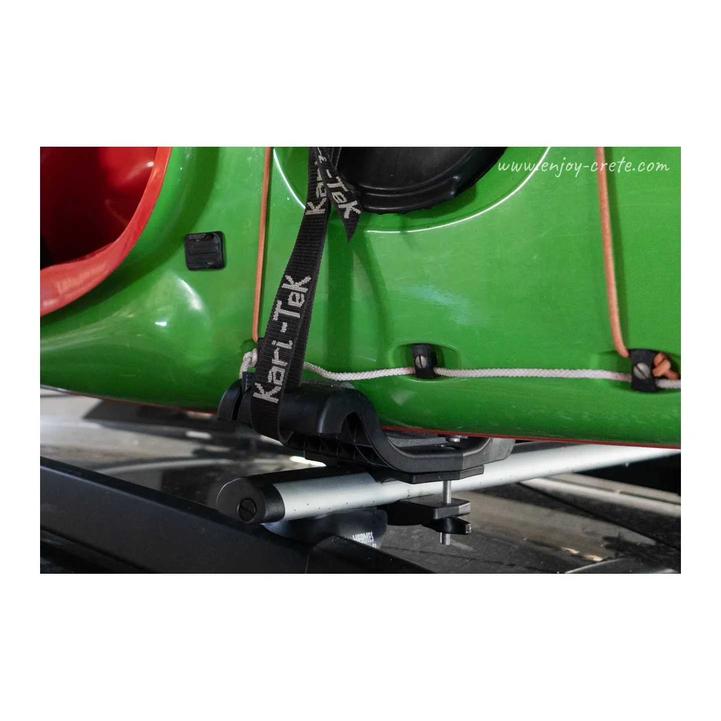 J-bar roof rack